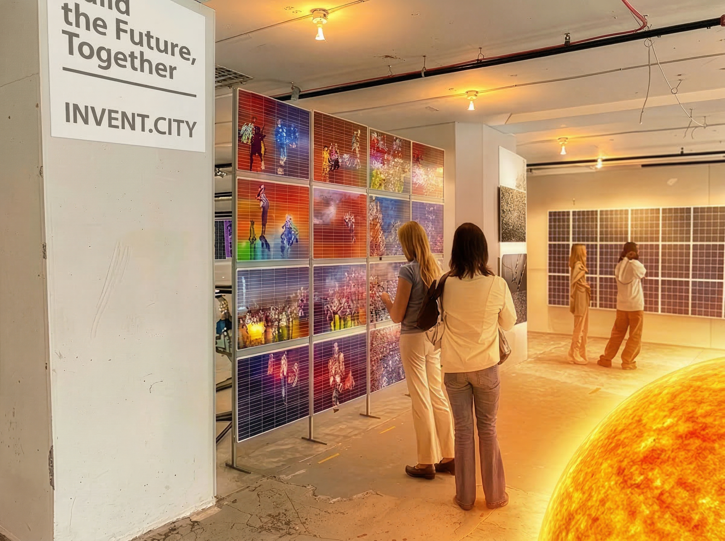 Clean energy and power systems showroom