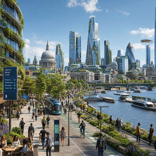 A vision of London in 2100