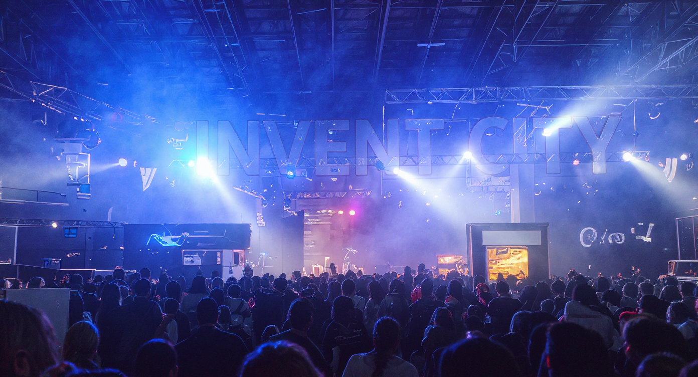 High-energy event scene