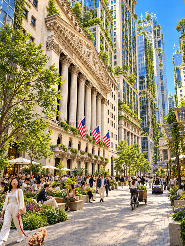 A utopian urban future