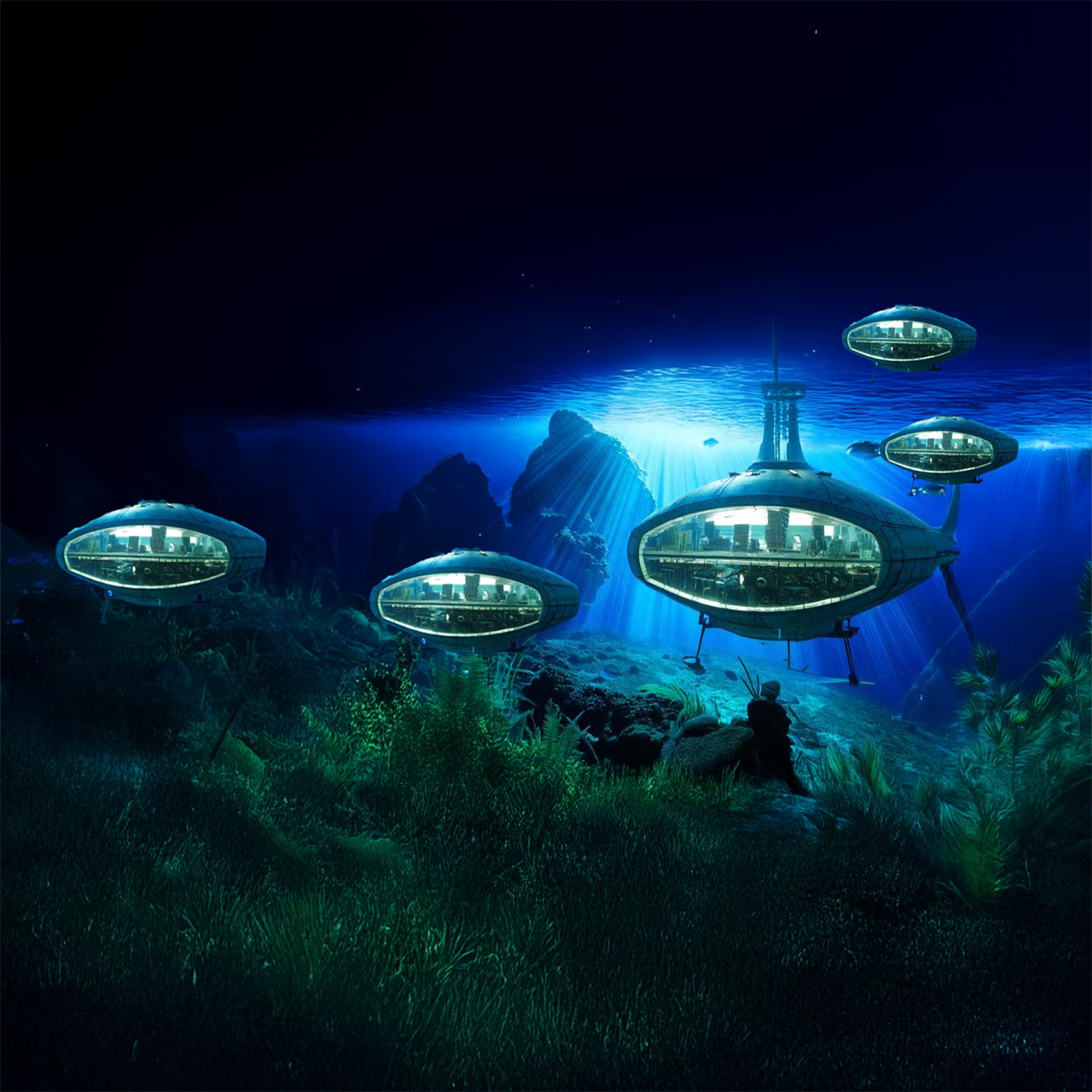 Underwater
